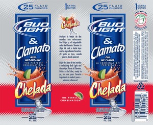 Bud Light & Clamato Chelada February 2013