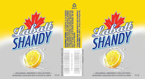 Labatt Shandy February 2013