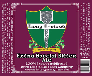 Long Ireland Beer Company Extra Special Bitter