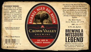 Crown Valley Barrel Aged Big Bison