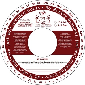 'bout Dam Time Double India Pale Ale February 2013