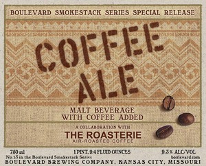 Boulevard Brewing Company Coffee Ale February 2013