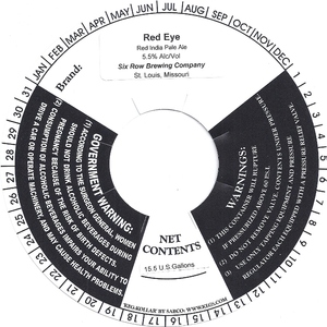 Red Eye Red India Pale Ale February 2013
