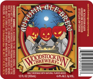 Woodstock Inn Brewery Autumn Ale Brew February 2013