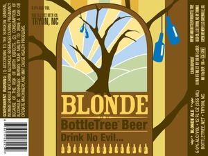 Bottle Tree Blonde February 2013
