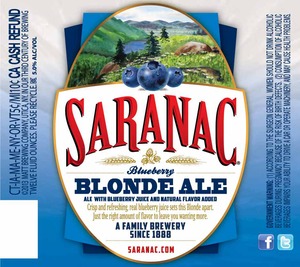 Saranac Blueberry Blonde