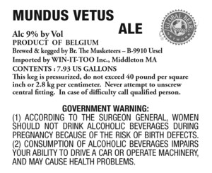 Mundus Vetus February 2013