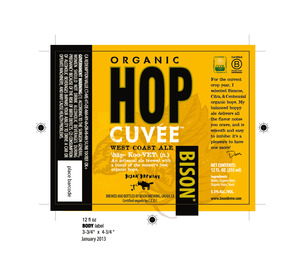 Bison Hop Cuvee