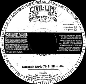 The Civil Life Brewing Company February 2013