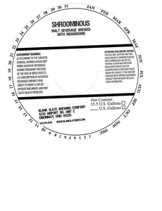 Blank Slate Brewing Company Shroominous February 2013