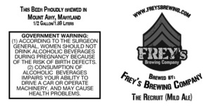 Frey's Brewing Company The Recruit