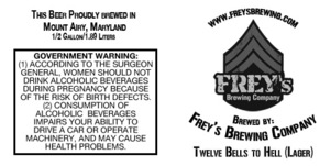 Frey's Brewing Company Twelve Bells To Hell