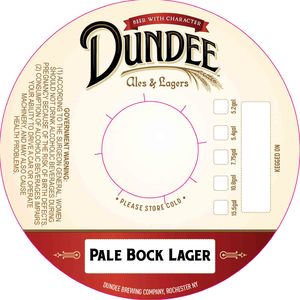 Dundee Pale Bock Lager February 2013