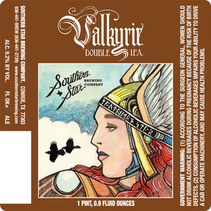 Southern Star Brewing Company Valkyrie Double IPA February 2013