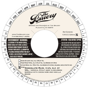 The Bruery Chocolate Rain February 2013