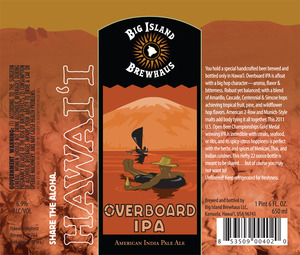 Big Island Brewhaus Overboard IPA