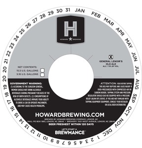 Howard Brewing Company General Lenoir's Old