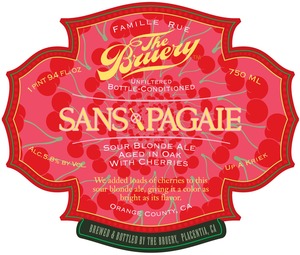 The Bruery Sans Pagaie February 2013