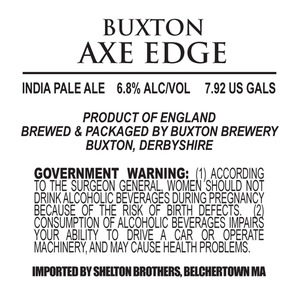 Buxton Brewery Axe Edge February 2013