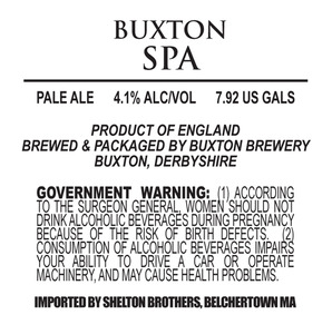 Buxton Brewery Spa