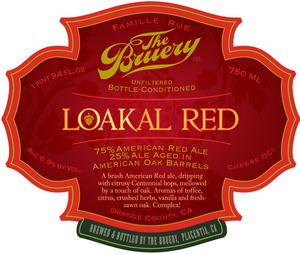 The Bruery Loakal Red