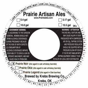 Prairie Artisan Ales Prairie Noir February 2013