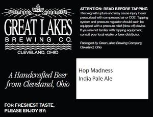 The Great Lakes Brewing Co. Hop Madness February 2013