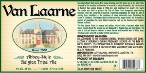 Van Laarne Belgian Tripel