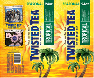 Twisted Tea Tropical Tea March 2013