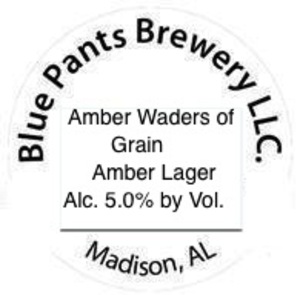 Blue Pants Brewery Amber Waders Of Grain