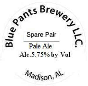 Blue Pants Brewery Spare Pair February 2013