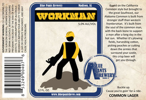 Blue Pants Brewery Workman