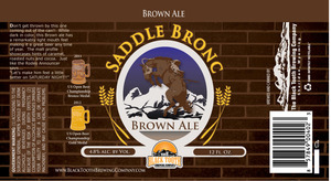 Saddle Bronc Brown 