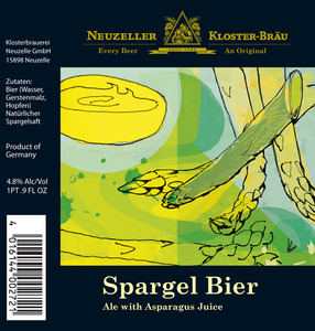 Nuezzeller Kloster-brau Spargel Bier