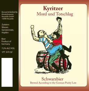 Nuezzeller Kloster-brau Mord & Totschlag