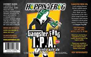 Hoppin' Frog Gangster Frog IPA