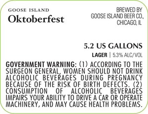 Goose Island Oktoberfest 