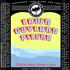 The Blind Bat Brewery LLC Lawn Guyland Pilsna