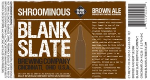 Blank Slate Brewing Company Shroominous March 2013