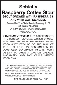 Schlafly Raspberry Coffee Stout