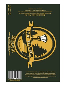 Mt Tabor Brewing India Pale Ale March 2013