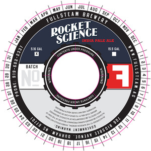 Fullsteam Brewery Rocket Science