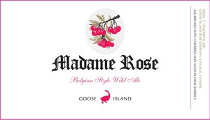 Goose Island Beer Company Madame Rose March 2013