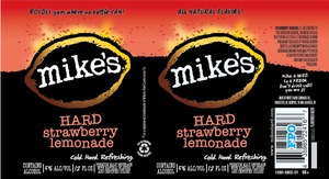 Mike's Hard Strawberry Lemonade March 2013
