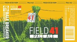 Bale Breaker Brewing Company Field 41 Pale Ale March 2013