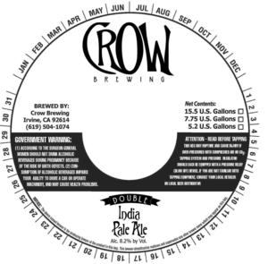 Crow Brewing India Pale March 2013