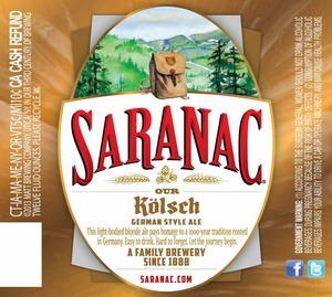 Saranac Kolsch