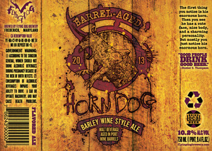 Flying Dog Barrel Aged Horn Dog March 2013