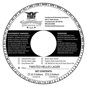 Frankenmuth Twisted Helles