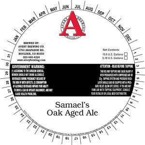 Avery Brewing Company Samael's Oak Aged